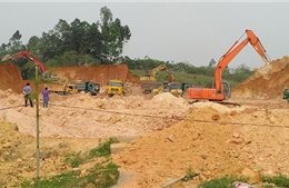 Tái diễn nạn khai thác khoáng sản trái phép ở Phú Thọ